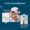 FeelAtHome 12 Inch Wide Bed Bridge Twin to King Converter Kit - Twin Bed Connector King Maker - Bed Gap Filler to Make Twin Beds Into King - Twin Mattress Connector - King Bed Converter Kit view 3