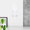 Cabilock Ironing Board Stand Over The Door Ironing Board Ironing Hanger Electric Iron Storage Rack Ironing Board Holder Ironing Board Hanger Shelving Brackets Bathroom Shelf Wall White pbt view 4