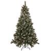 Real Touch Pre-lit Snow Valley Pine Artificial Christmas Tree - 6.5' - Clear Lights view 2