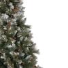 Real Touch Pre-lit Snow Valley Pine Artificial Christmas Tree - 6.5' - Clear Lights view 4