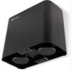 San Jamar Frontline Portion Cup Dispenser, Dispenses Cups and Lids, Plastic, 6.5 x 11.75 Inches, Black view 3