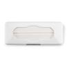 San Jamar Paper Towel Dispenser Countertop Towel Holder, Holds Multifold, C-Fold, Or Singlefold Towels for Bathroom, Restaurants, Cafes, Fast Food, Plastic, 9 X 12.25 X 6 Inches, White view 3