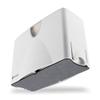 San Jamar Paper Towel Dispenser Countertop Towel Holder, Holds Multifold, C-Fold, Or Singlefold Towels for Bathroom, Restaurants, Cafes, Fast Food, Plastic, 9 X 12.25 X 6 Inches, White view 4
