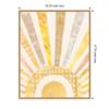 Amanti Art Framed Canvas Wall Art 28x23 Boho Sunshine I by Courtney Prahl, Framed Wall Art Canvas, Abstract Artwork, Modern Contemporary Decor, Medium Poster Painting for Living Room, Bedroom view 4