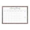 Dry Erase Board Personalized Family Wall Calendar for 2022 and after | Personalized Framed Custom Wall Calendar | Multiple Sizes & Colors (36" W x 24" H, Barnwood Frame) view 1