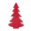 Creative Co-Op Enameled Mango Wood Christmas Tree, Red view 1