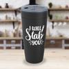 Nurse Black Viking Tumbler 20oz - I Will Stab You - Nursing Hospital Pharmacist Professional Phlebotomist Patient Clinic Staff Occupation view 3