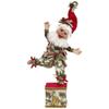 Mark Roberts 51-23584 Elves, Holly and Ivy Elf Stocking Holder 14 Inches view 1