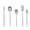 60 Pieces Silverware Set Service for 12, IKXO Premium Stainless Steel Flatware Set Tableware Mirror Polished Shiny Black Cutlery Utensil Set for Kitchen Party Restaurant view 1