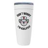 Nurse White Viking Tumbler 20oz - Dont Worry I'm Koalified - Koala Animal Lovers Nurses Degree Professional Ambulance Assistant Patient view 1