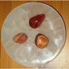 1 Set XL Selenite Charging Disk " Plate Station 6" Round Crystal Tile Reiki Heal Energ view 4