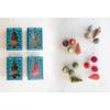 Creative Co-Op Sisal Bottle Brush Trees with wood Base, Multicolor, Boxed Set of 4 view 2