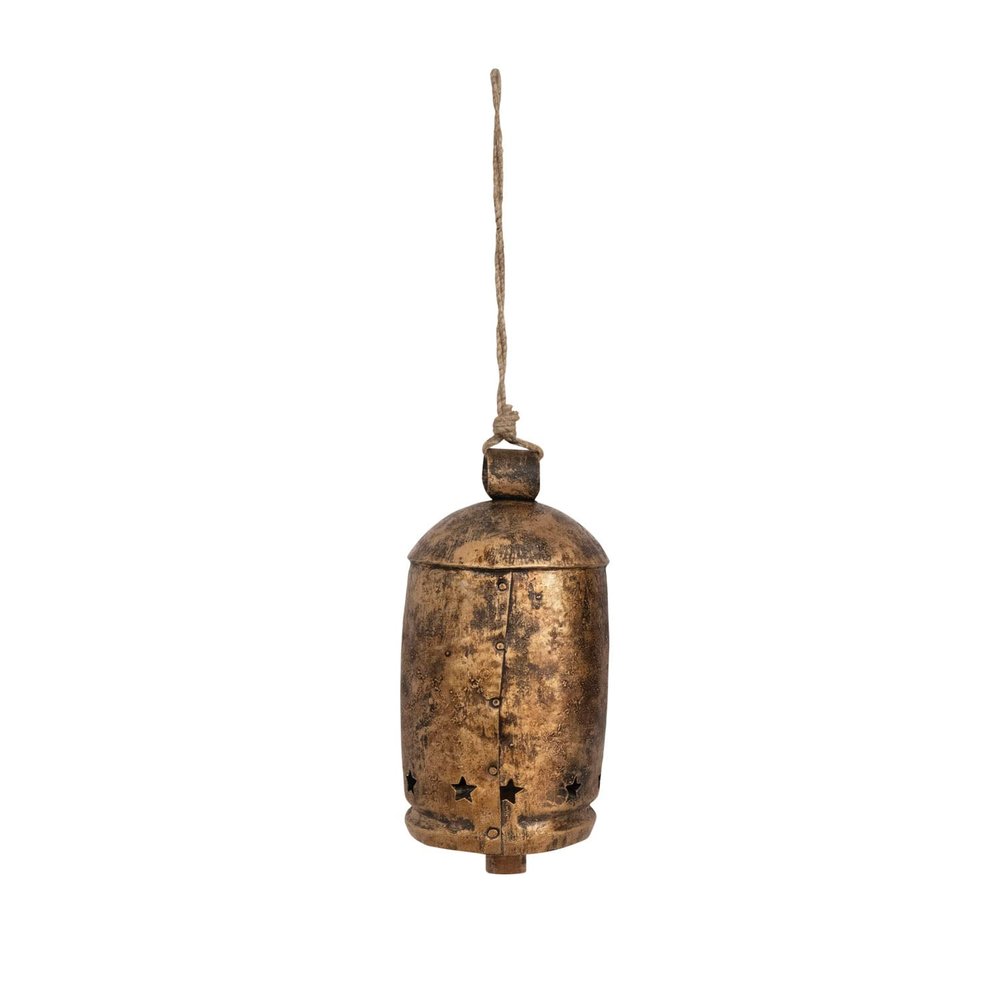 10" Metal Bell on Jute Rope
