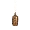 10" Metal Bell on Jute Rope view 1