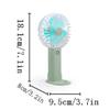 DFDFSFG Small Mini Handheld Fan,Pocket Fan,USB,3 Speeds Mini Desk Fan with Night Light,Portable Fan Quiet for Office,Travel,Outdoor Strong Airflow (Color : Yellow) view 2