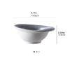Serving Bowls Ceramic Salad Bowl Pasta Bowl Fine Grain Bowl Dinner Bowl Dessert Bowl Ramen Soup Bowl Suitable for Cooking, Baking, Preparing, Mixing Noodle Bowl (Color : B) view 2