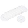10pcs Nail Art Storage Box, 12 Grids Round Clear Jewelry Organize Container for Beads Earrings Pills view 3