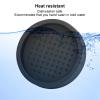 Silicone Coffee Tamper Mat,Espresso Silicone Mat,Round Silicone Coffee Tamper Mat,Portable Coffee Tamper Pad for Home(Black) view 3