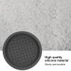 Silicone Coffee Tamper Mat,Espresso Silicone Mat,Round Silicone Coffee Tamper Mat,Portable Coffee Tamper Pad for Home(Black) view 4