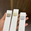 A&S Mezuzot Modern Concrete Mezuzah Case with Scroll, Easy Peel and Stick Mezuza (Ivory+ Gold Shin, 11 Inches) view 3