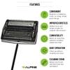 Alpine Manual Carpet Sweeper Triple Brush Cordless Non Electric Multi-Surface Floor Brush Hardwood Floor Cleaner Easy Sweeping for Carpeted Floors (Improved Black) view 3