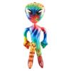 63" Giant Alien INFLATE (Vinyl) Galaxy/Rainbow/Tie Dye. Inflatable Huge Alien Figures on Hang Tag. (63" Giant TIE DYE Alien INFLATE (2 Pack)) view 1