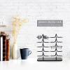 Cabilock Eyeglasses Sunglasses Storage Display Stand: Sunglasses Holder Organizer Eyeglasses Show Rack Plastic Sunglass Glass Rack Frame Glasses Display Stand Holder 10 Pairs view 2
