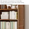 XIANGGUI 1983 Bookshelves Storage Rack Wood Shelves Industrial Narrow Modern Wood Bookcase, Small Storage Unit Frame for Home Office Small Bookshelf Bookcase Office Storage Rack view 2