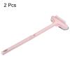 MECCANIXITY Mesh Screen Cleaner Window Cleaner Brush Pink Cleaning Scraper for Window Screen, Glass 2pcs view 3