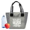 Brooke & Jess Designs Teacher Tote Bag for Work - Teacher Gifts for Women, Teacher Bag Best Teacher Appreciation Day Gift, Birthday view 1