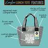 Brooke & Jess Designs Teacher Tote Bag for Work - Teacher Gifts for Women, Teacher Bag Best Teacher Appreciation Day Gift, Birthday view 2
