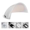 Zerodeko Home Squat Toilet Baffle Splash Urine Guard for Clean Public Toilets Abs Plastic Easy to Install Homes and Restrooms view 3