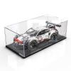 Clear Acrylic Display Case for Toys CollectiblesAssemble Acrylic Box Dustproof Protection Showcase with Black Wood-Plastic Base (15.7x8x8 inch;40x20x20cm) view 1