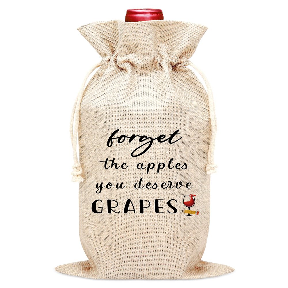 Teacher Appreciation Wine Bag - 1 Pc Bottle Cover Gift Bag (Hf14) For School Coworkers & Back to School Gift