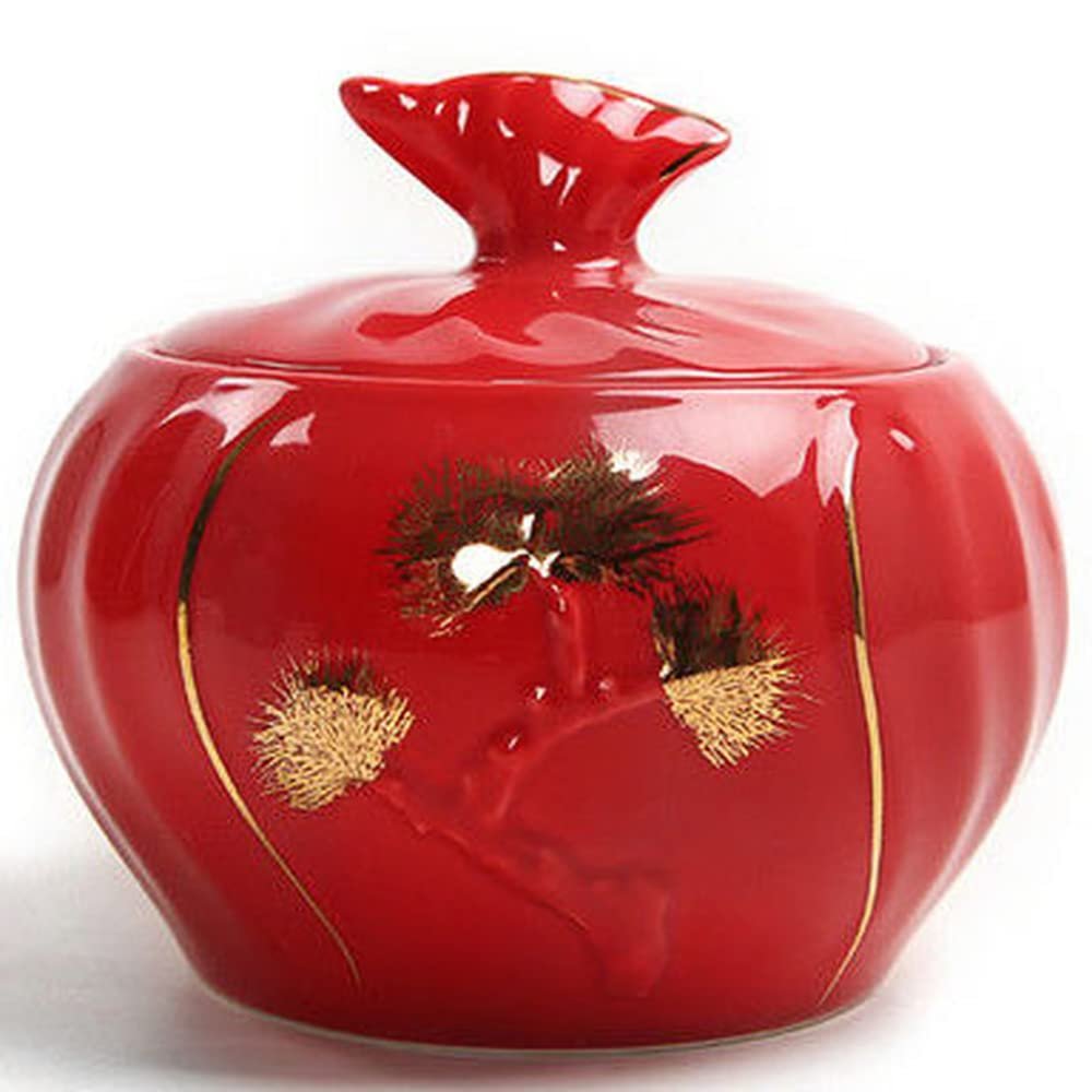 5.3inch Ceramic Tea Jar Sealed Tea Caddy Home Decoration Storage Tank Kung Fu Tea Ceremony