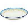 Polmedia Polish Pottery Dinner Plate - Snow Bliss Pattern Handmade in Boleslawiec Poland by Ceramika Artystyczna + Certificate of Authenticity view 2