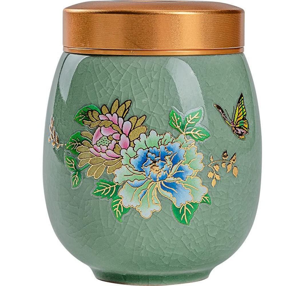 4.2inch Sealed Ceramic Tea Box Travel Storage Jar Storage Tea Caddy Kung Fu Tea Set