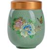 4.2inch Sealed Ceramic Tea Box Travel Storage Jar Storage Tea Caddy Kung Fu Tea Set view 1
