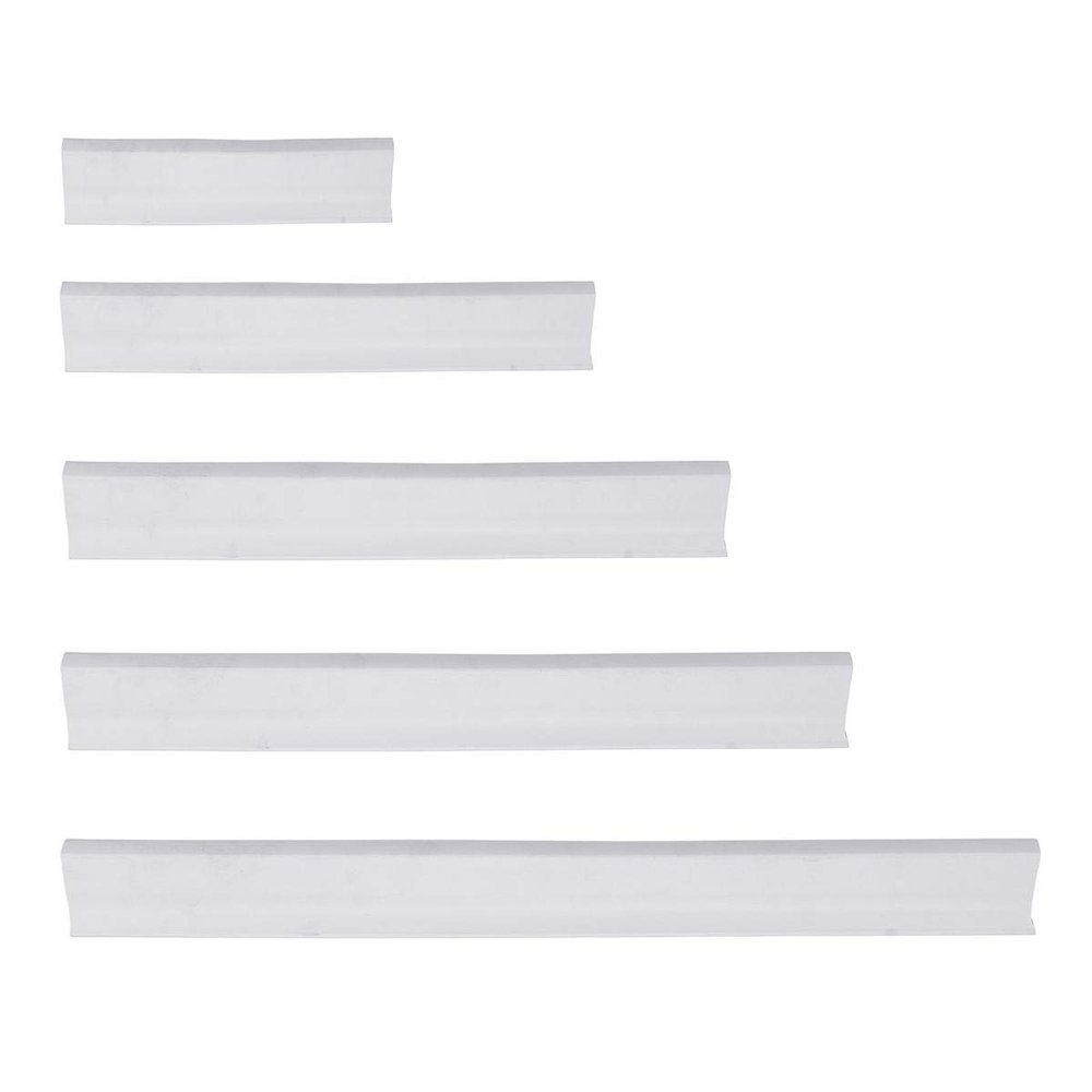GOMMER 0.5m-1.5m Flexible Bathroom Kitchen Water Stopper Retaining Strip Shower Barrier Sealing to Improve Living Conditions (Color : 1.5)