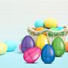 Vibrant Multicolor Fillable Eggs - 4" (6 Count) - Perfect for Easter & Party Surprises view 3