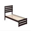 AFI, Oxford Twin XL Platform Bed with Matching Footboard, Espresso view 3