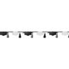 White & Black Grad CapTassel Banner - 12' x 6.3" (Pack Of 1) - Premium Glitter Paper & Foil - Perfect For Graduation Celebrations view 1
