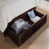 AFI Full Foot Drawer in Espresso view 1