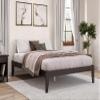 AFI Colorado Queen Size Platform Bed with Charging Station in Espresso view 2