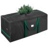 BALEINE 9 ft Christmas Tree Storage Bag, Heavy Duty 900D Oxford Fabric with Reinforced Handles and Dual Zippers Wide Opening, Extra Large Storage Container for Trees and Decorations (Black) view 1