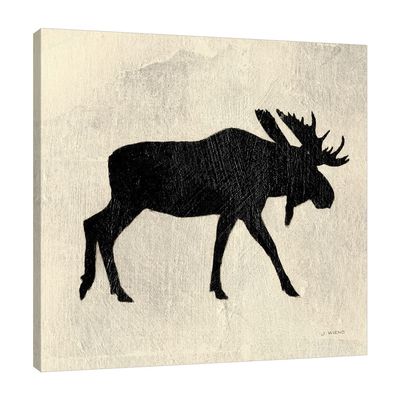 Jaxson Rea "Neutral Lodge III v2 Gallery Wrapped Canvas by James Wiens, 48" x 48"