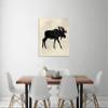 Jaxson Rea "Neutral Lodge III v2 Gallery Wrapped Canvas by James Wiens, 48" x 48" view 2
