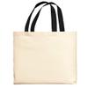 Easter Bunny Decor Sasquatch Easter Bunny Easter Basket Stuffers Black Handle Canvas Tote Bag view 2