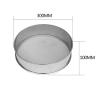 1pc Diameter 30cm Height 10cm SUS All Stainless Steel Sieve For Electric Vibrating Machine Optional Mesh (Specification : 50 MESH) view 2