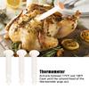 Poultry Thermometer,20Pcs Poultry Thermometer Roasted Chicken Temperature Meter for Cooking Turkey Chicken Beef Cooking Meat Out Up Poultry Timer view 3